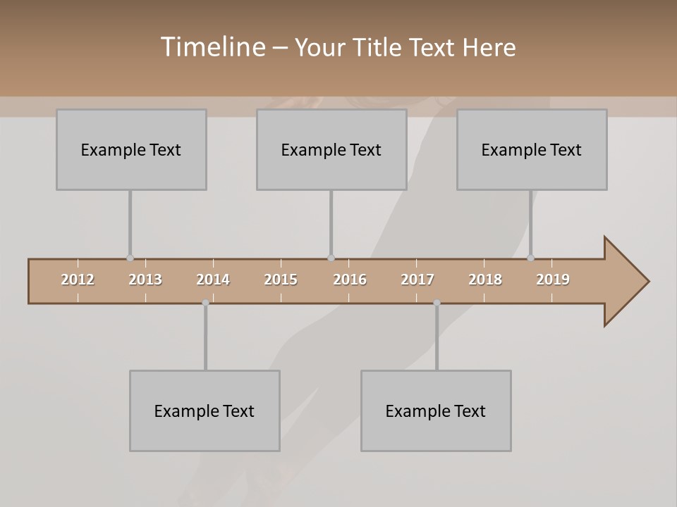 Aerobics One Pose PowerPoint Template