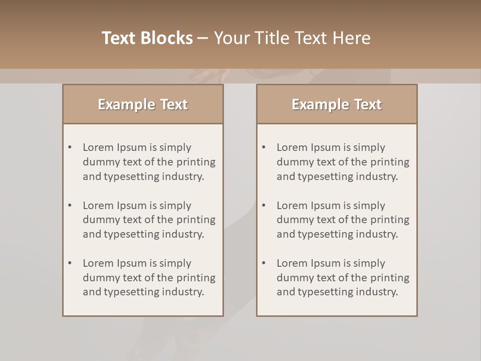 Aerobics One Pose PowerPoint Template