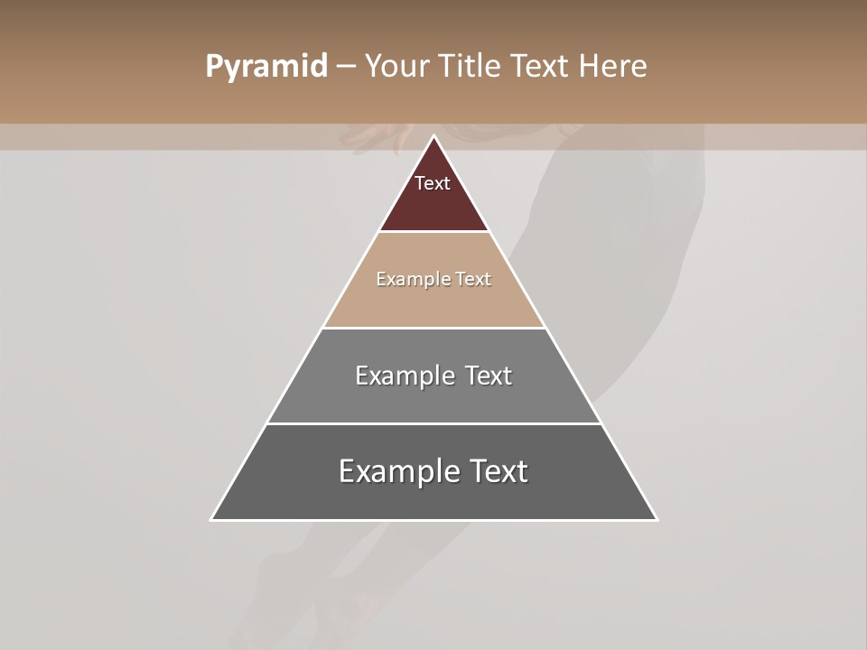 Aerobics One Pose PowerPoint Template