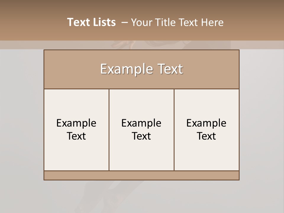 Aerobics One Pose PowerPoint Template