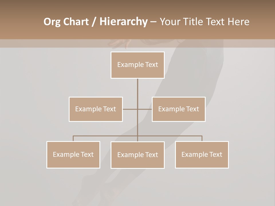 Aerobics One Pose PowerPoint Template