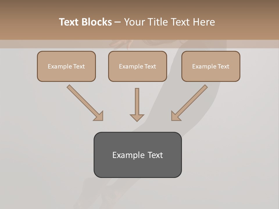 Aerobics One Pose PowerPoint Template