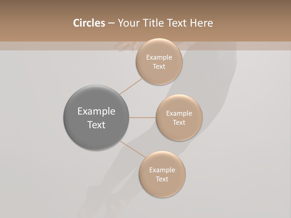 Aerobics One Pose PowerPoint Template