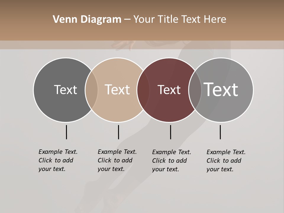 Aerobics One Pose PowerPoint Template