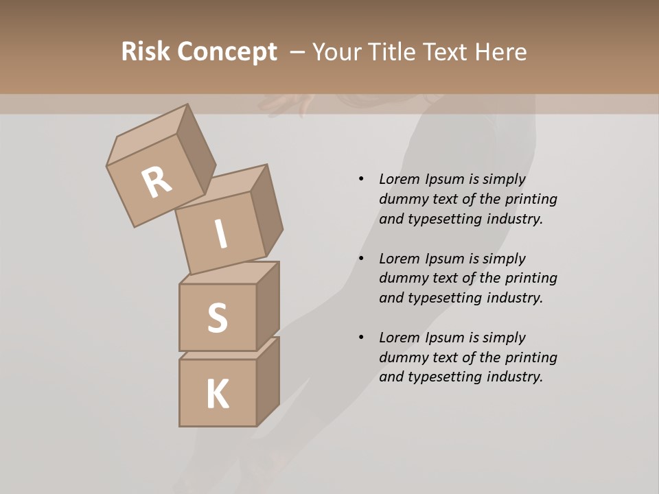 Aerobics One Pose PowerPoint Template