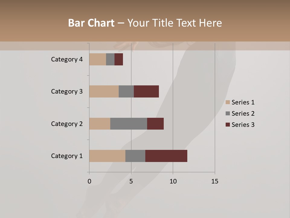 Aerobics One Pose PowerPoint Template