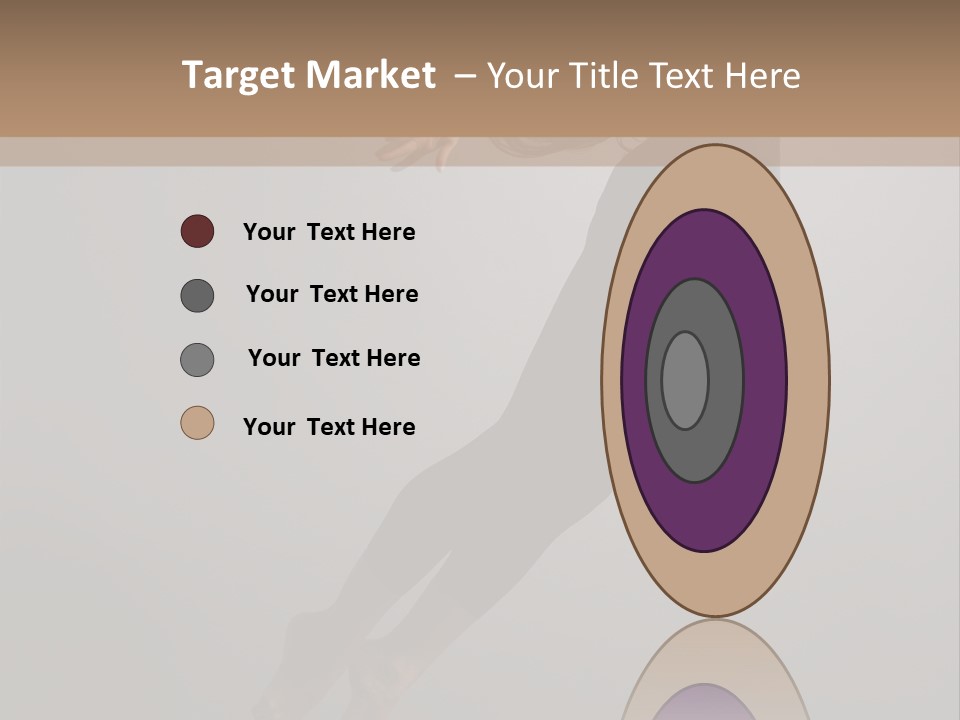 Aerobics One Pose PowerPoint Template