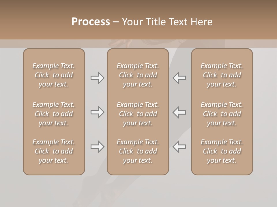 Aerobics One Pose PowerPoint Template