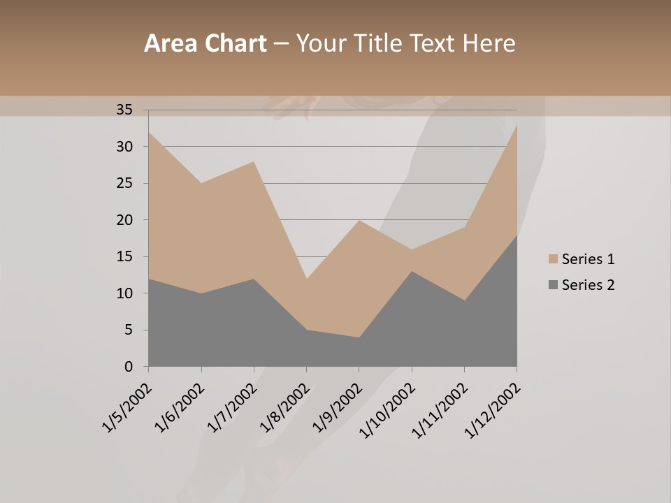 Aerobics One Pose PowerPoint Template