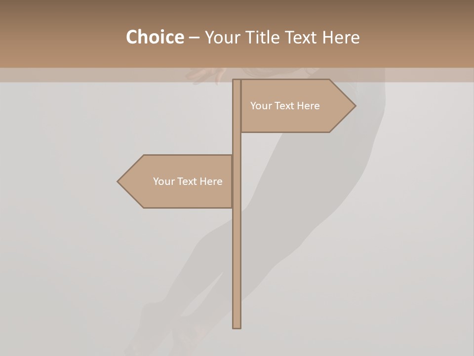 Aerobics One Pose PowerPoint Template