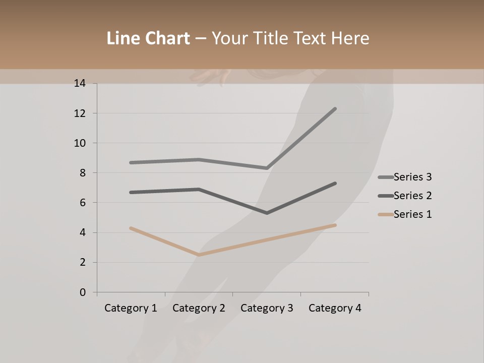 Aerobics One Pose PowerPoint Template