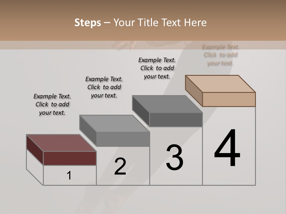 Aerobics One Pose PowerPoint Template