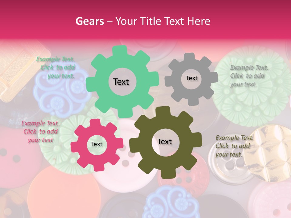 Sewing Attire Vintage PowerPoint Template