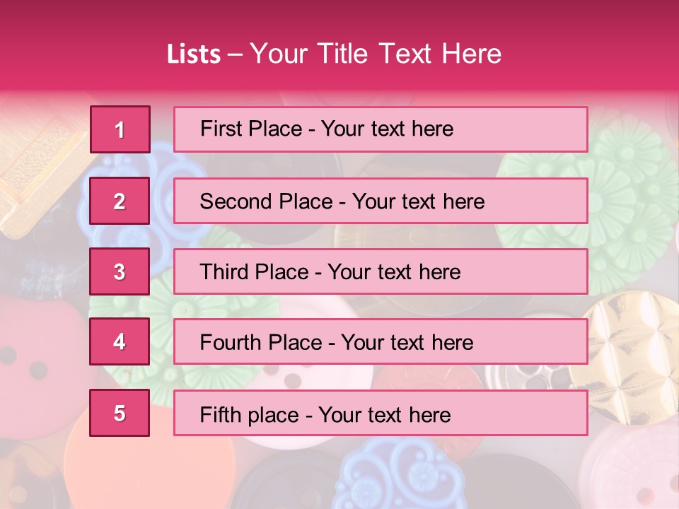 Sewing Attire Vintage PowerPoint Template