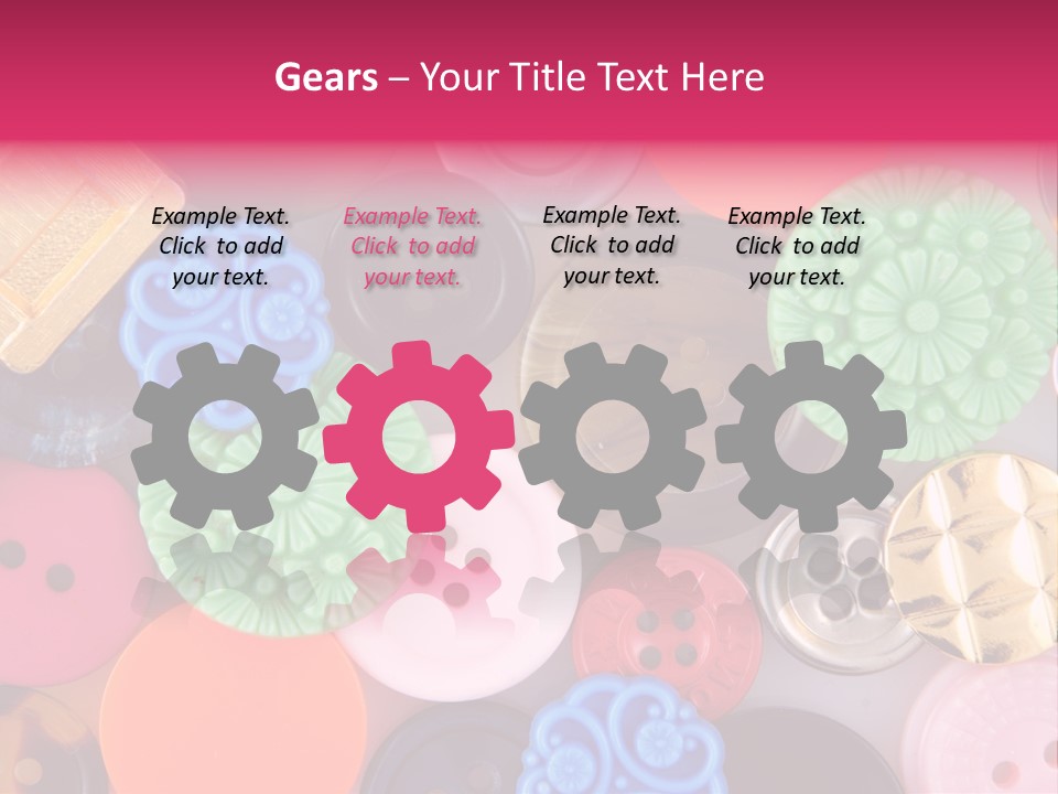 Sewing Attire Vintage PowerPoint Template