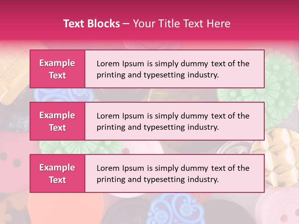 Sewing Attire Vintage PowerPoint Template