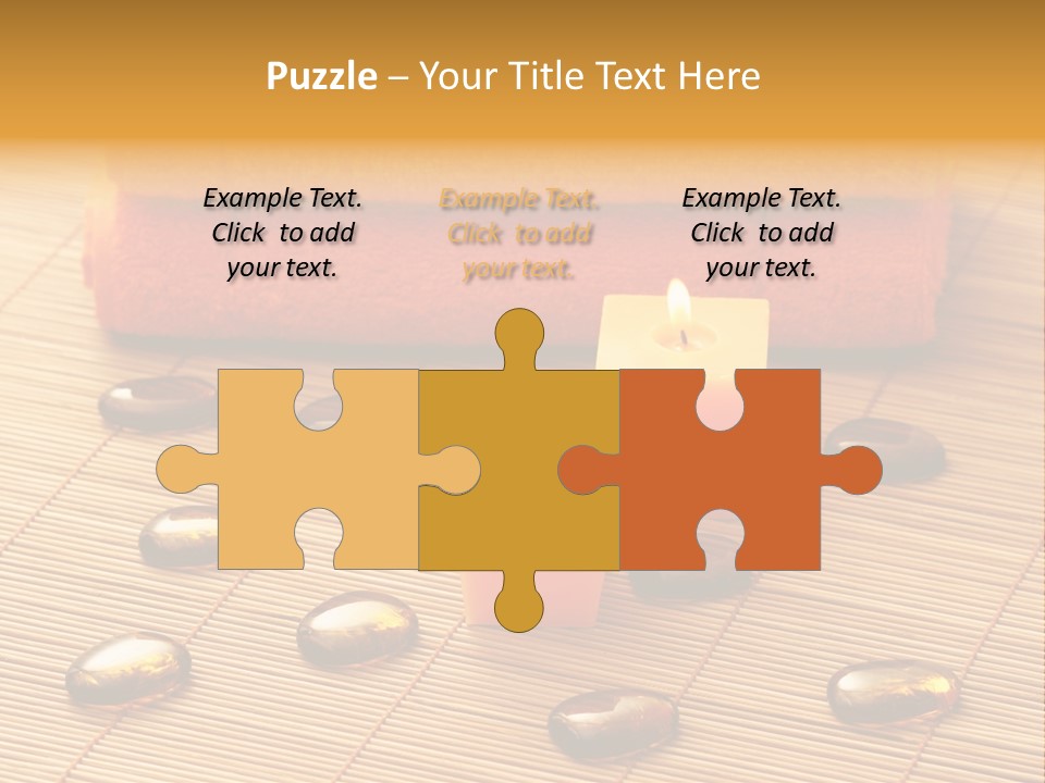 Cotton Stack Material PowerPoint Template