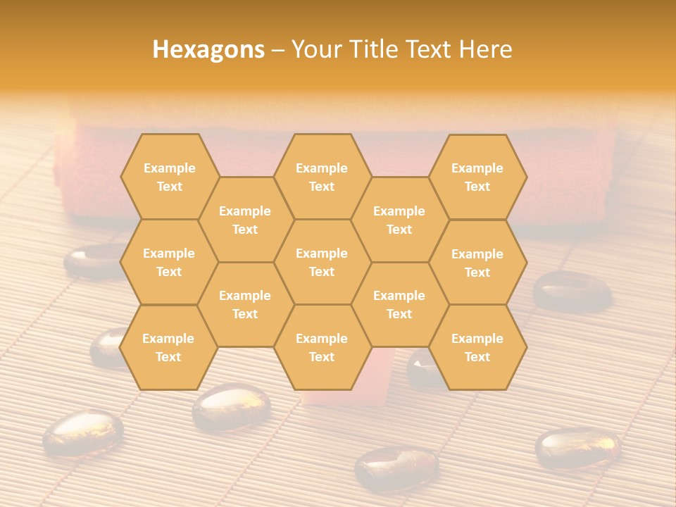 Cotton Stack Material PowerPoint Template