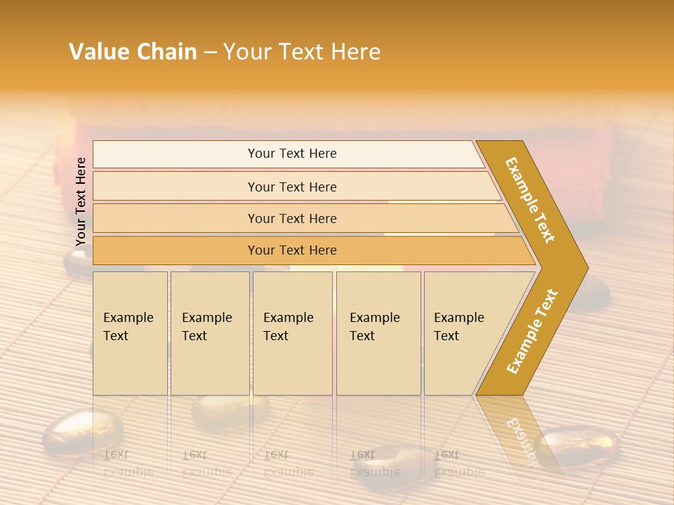 Cotton Stack Material PowerPoint Template