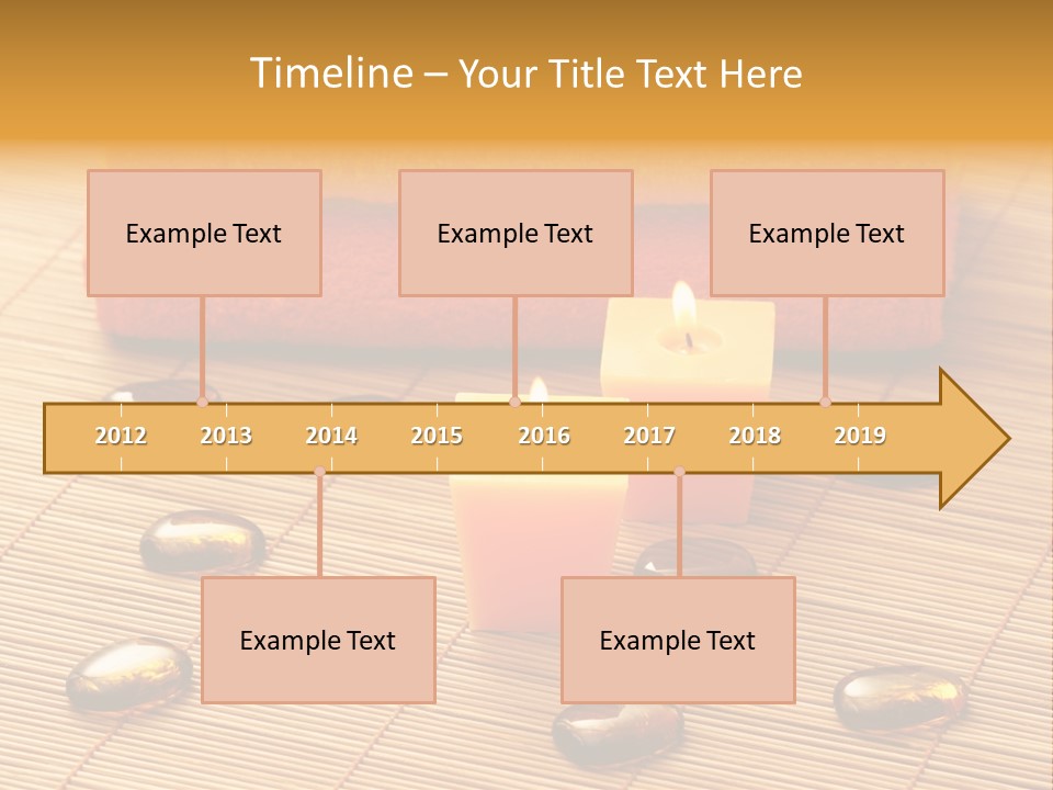 Cotton Stack Material PowerPoint Template