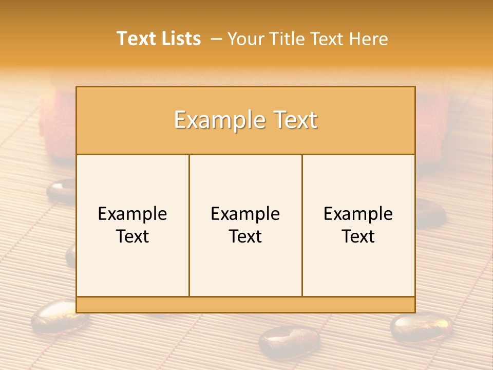 Cotton Stack Material PowerPoint Template