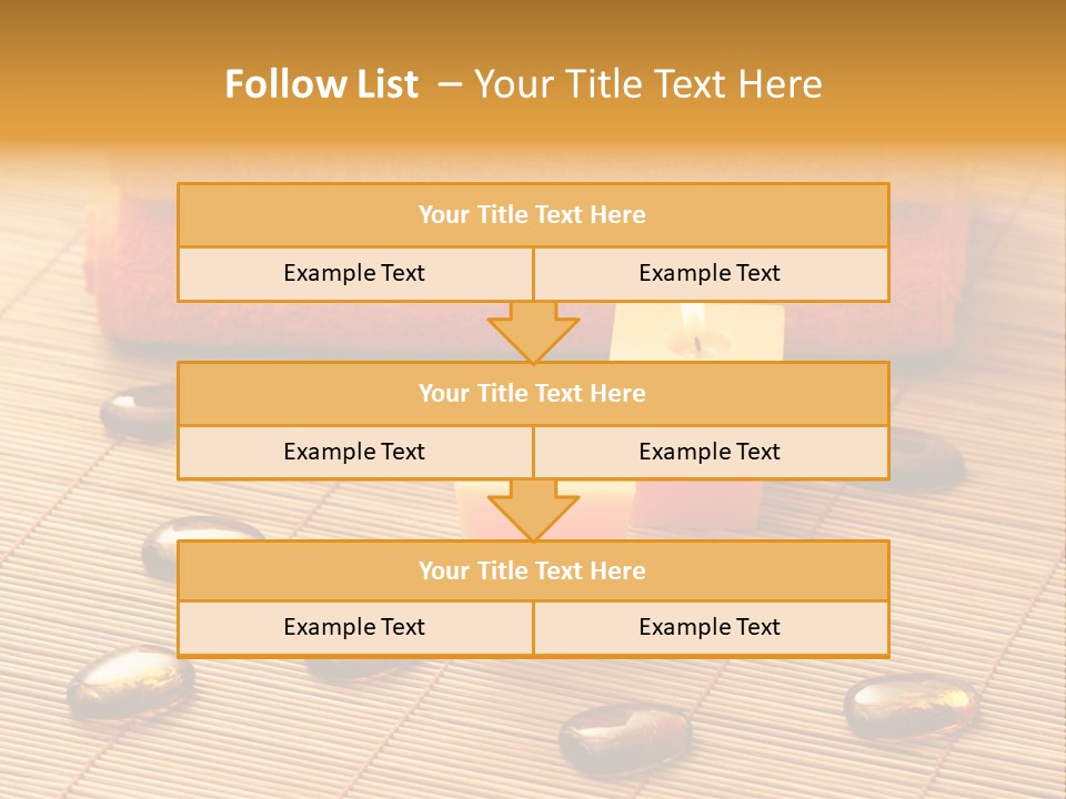 Cotton Stack Material PowerPoint Template
