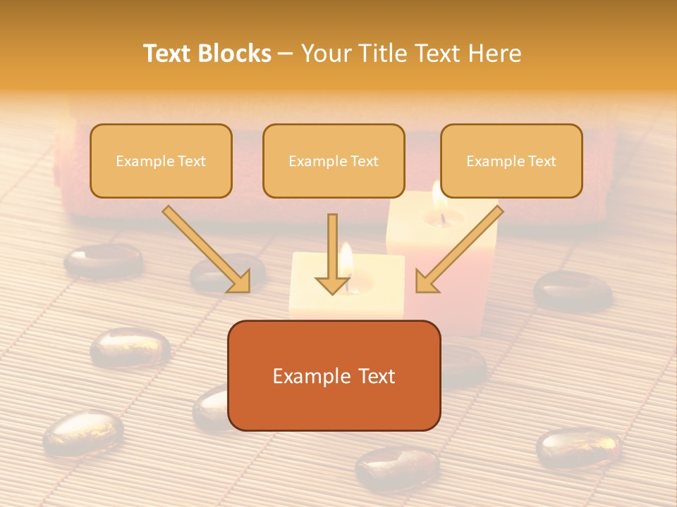 Cotton Stack Material PowerPoint Template