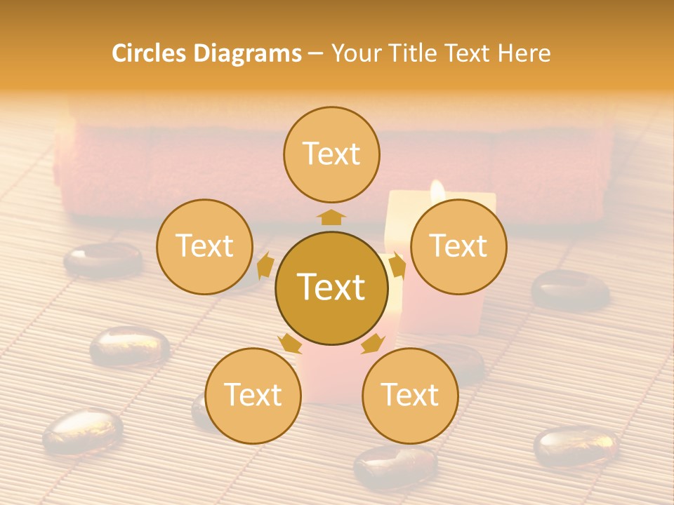 Cotton Stack Material PowerPoint Template