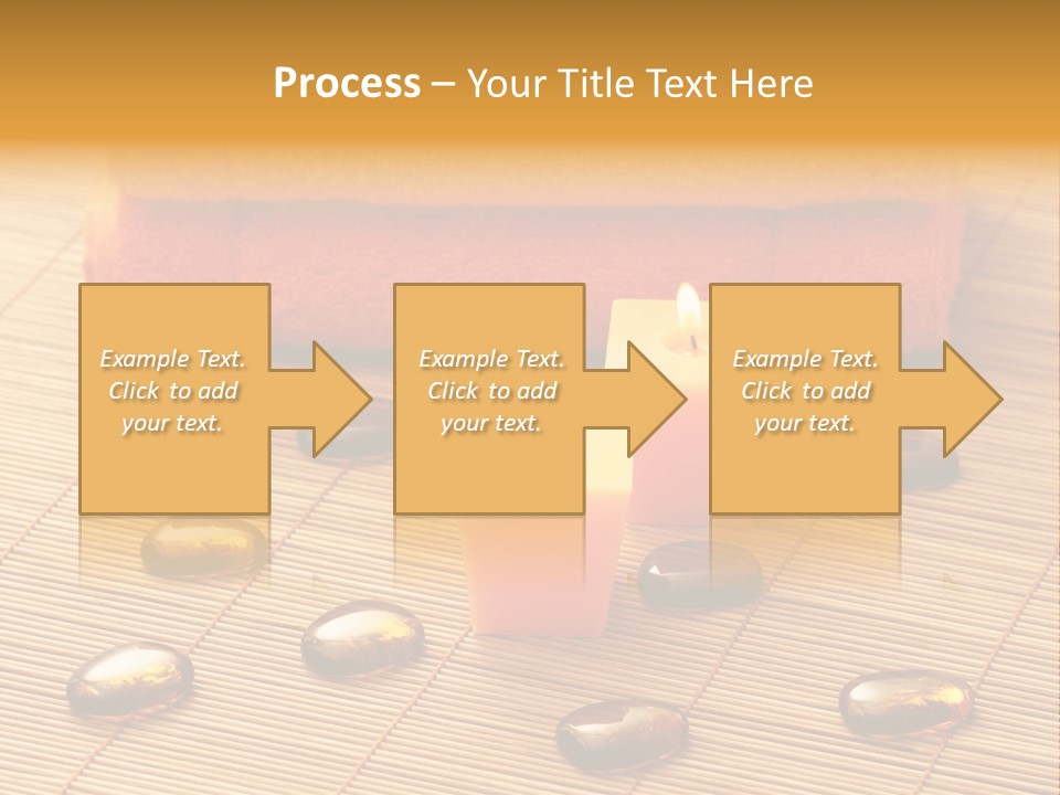 Cotton Stack Material PowerPoint Template