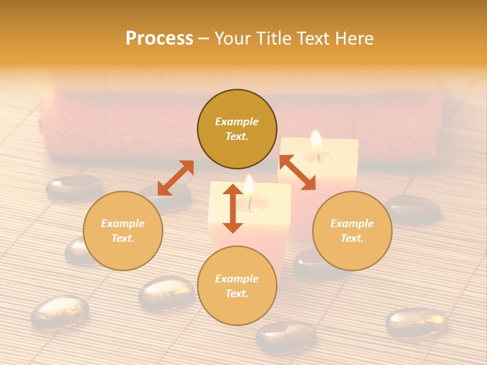 Cotton Stack Material PowerPoint Template