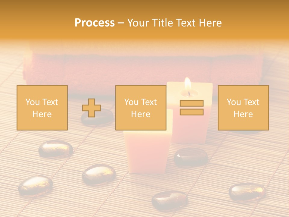 Cotton Stack Material PowerPoint Template