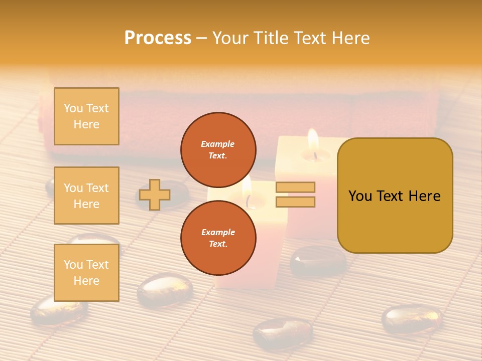 Cotton Stack Material PowerPoint Template