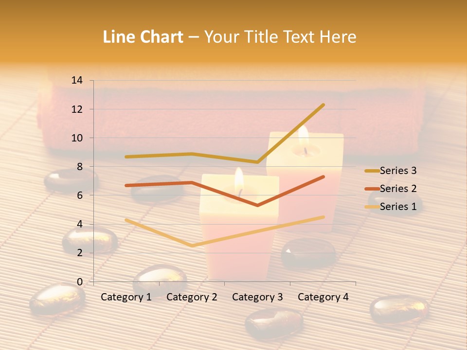 Cotton Stack Material PowerPoint Template