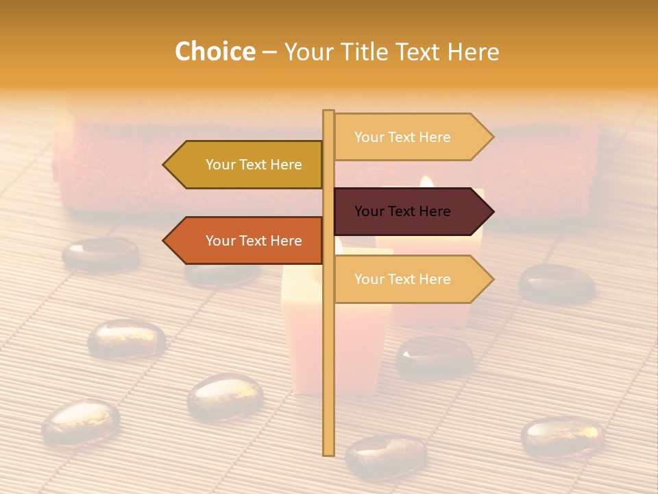 Cotton Stack Material PowerPoint Template