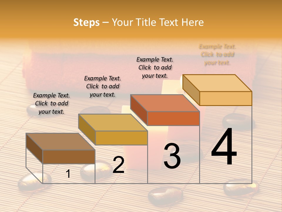 Cotton Stack Material PowerPoint Template