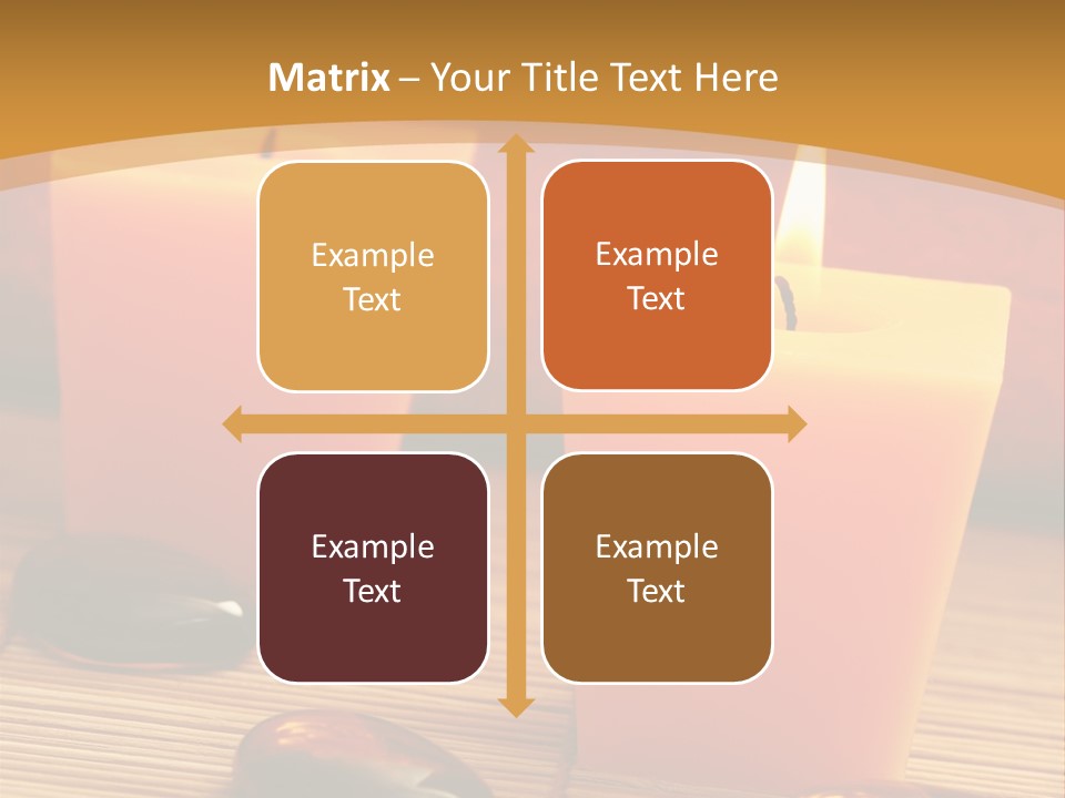 Cotton Stack Material PowerPoint Template