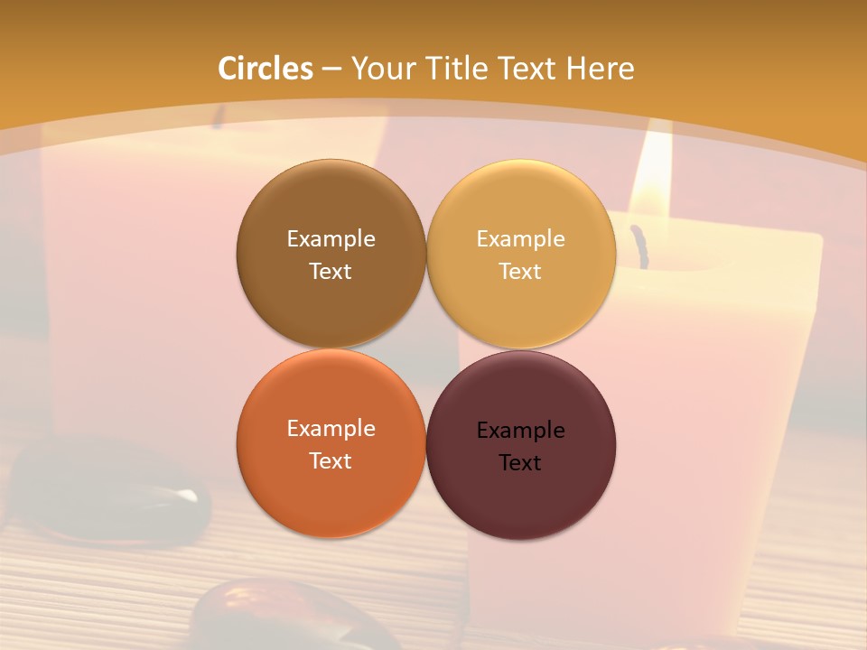 Cotton Stack Material PowerPoint Template