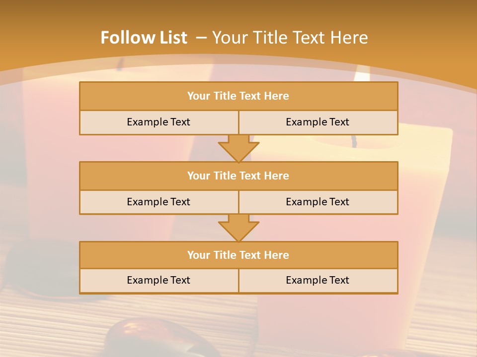 Cotton Stack Material PowerPoint Template