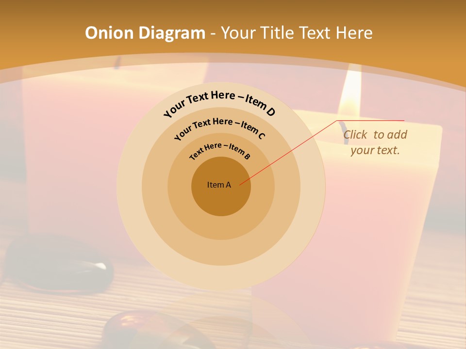 Cotton Stack Material PowerPoint Template