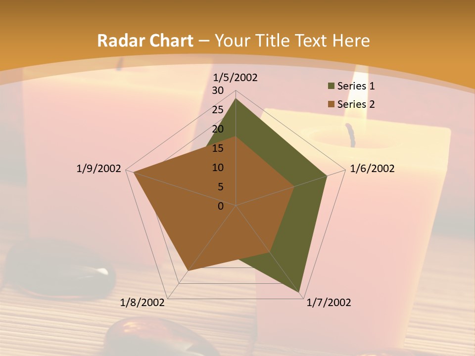 Cotton Stack Material PowerPoint Template
