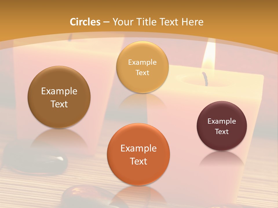 Cotton Stack Material PowerPoint Template