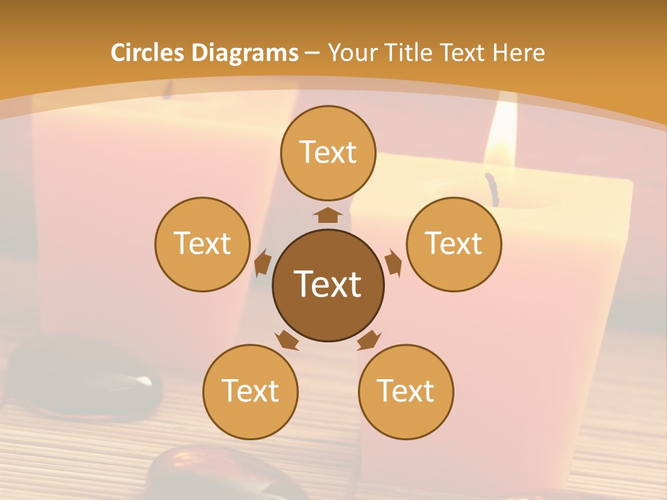 Cotton Stack Material PowerPoint Template