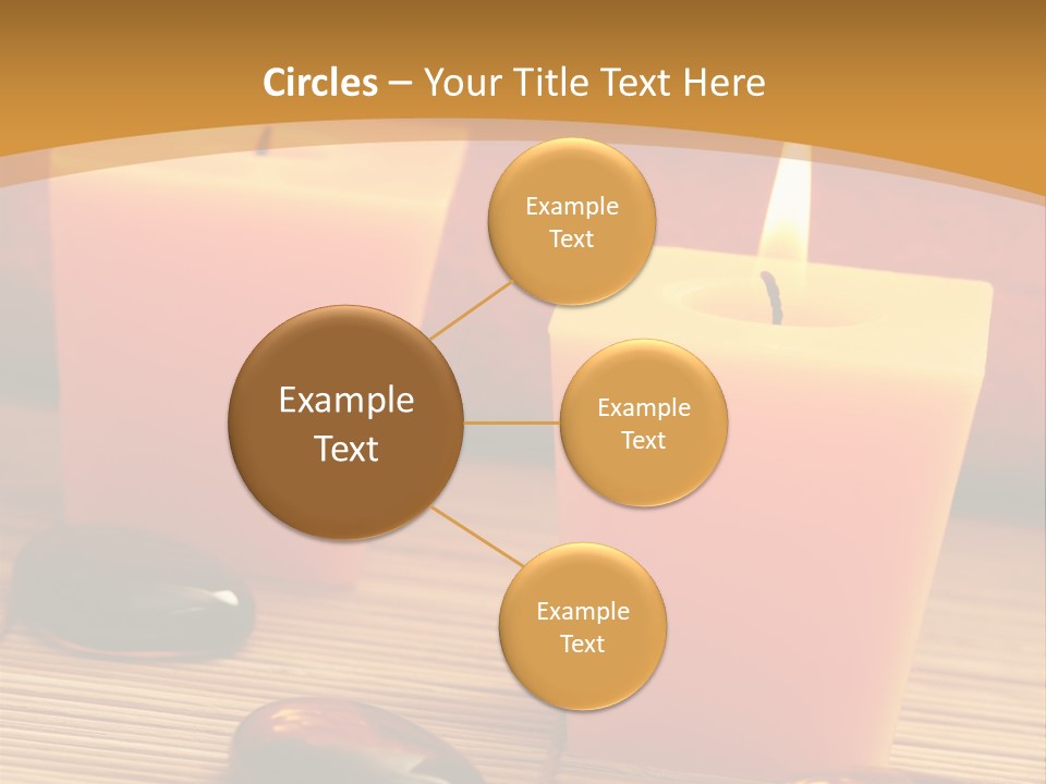 Cotton Stack Material PowerPoint Template