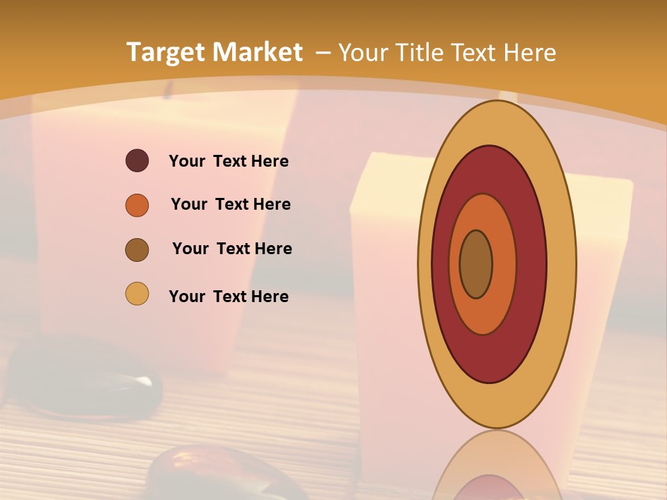 Cotton Stack Material PowerPoint Template