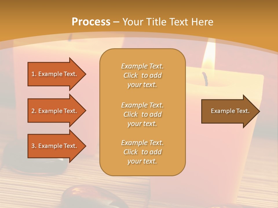 Cotton Stack Material PowerPoint Template