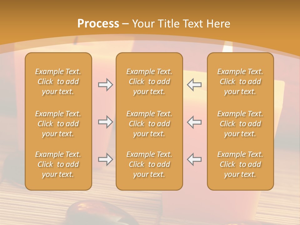 Cotton Stack Material PowerPoint Template
