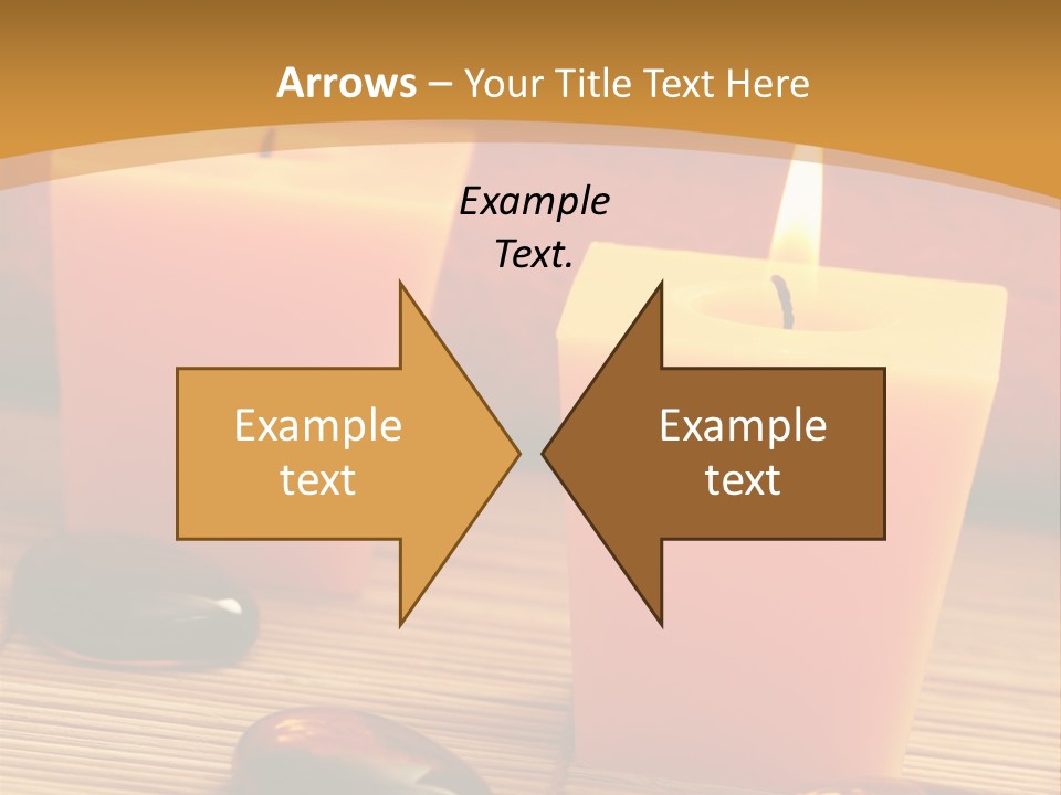 Cotton Stack Material PowerPoint Template