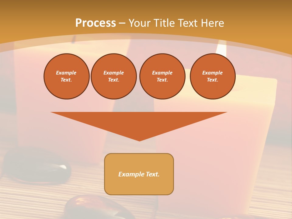 Cotton Stack Material PowerPoint Template