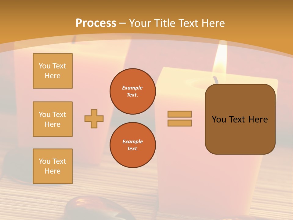 Cotton Stack Material PowerPoint Template