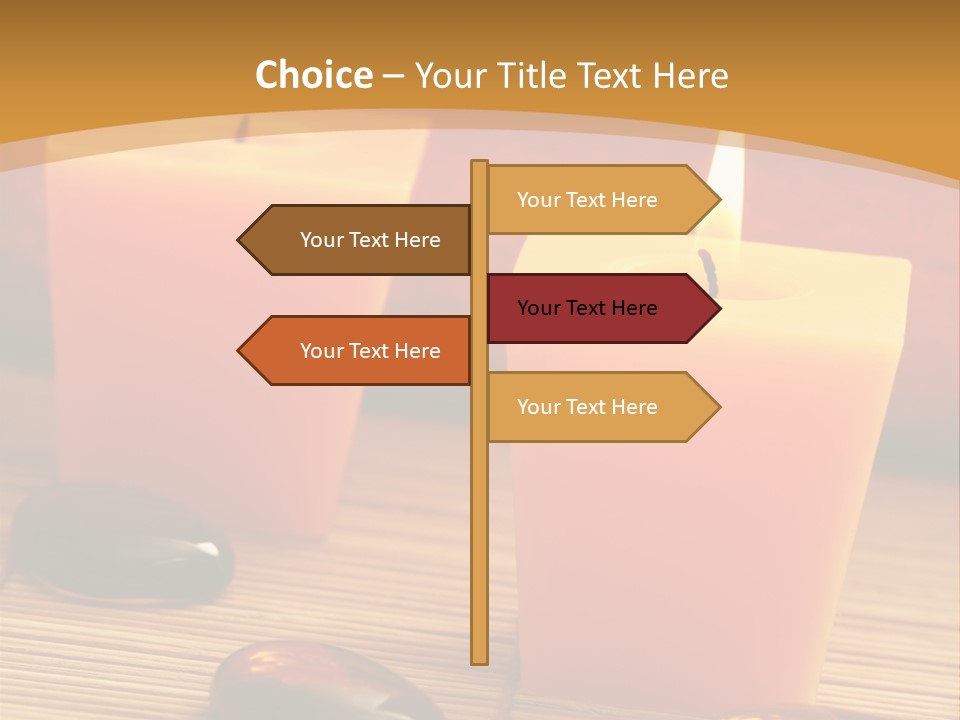 Cotton Stack Material PowerPoint Template
